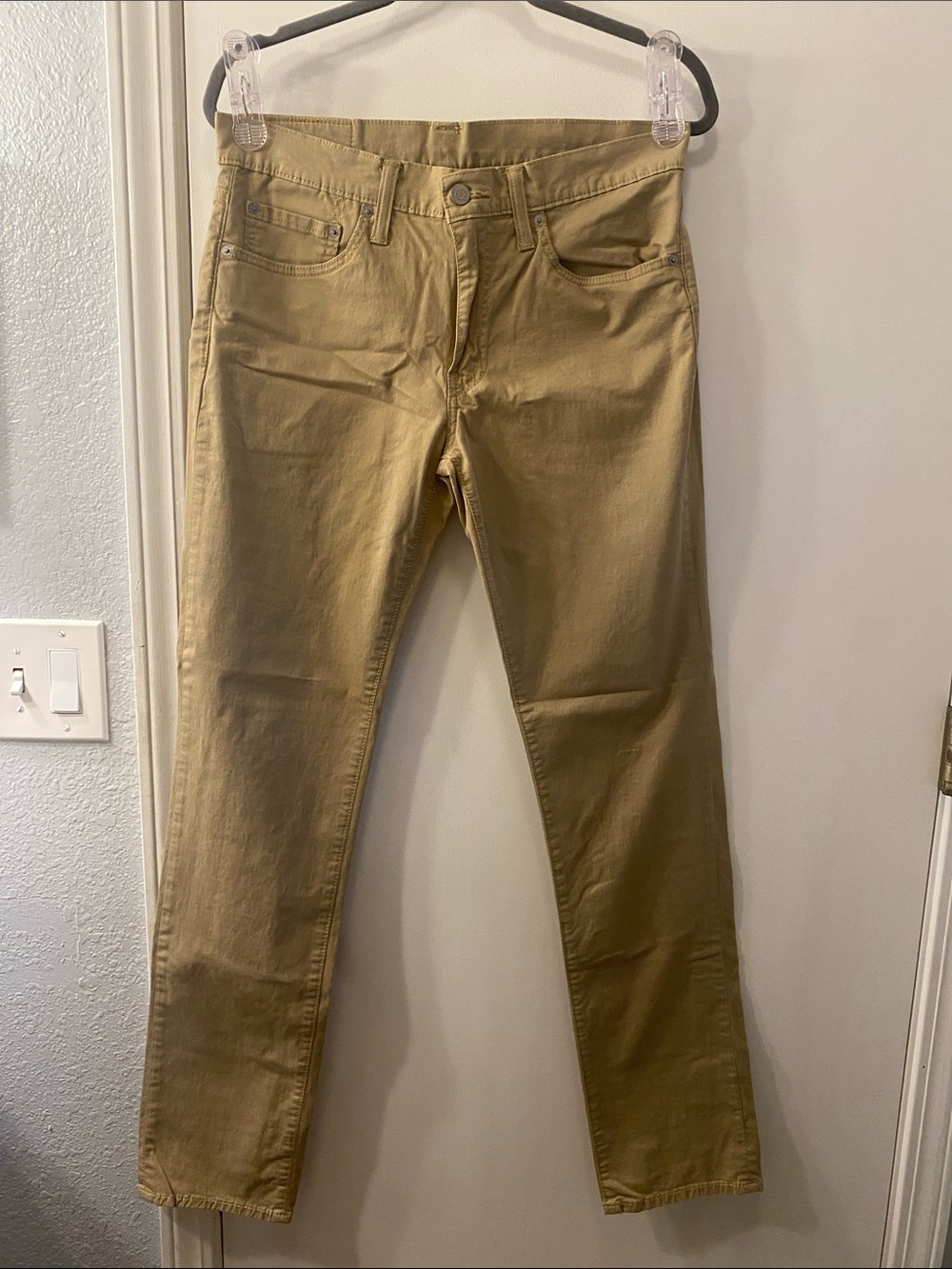 Levi's Olive Green Straight-Leg Pants